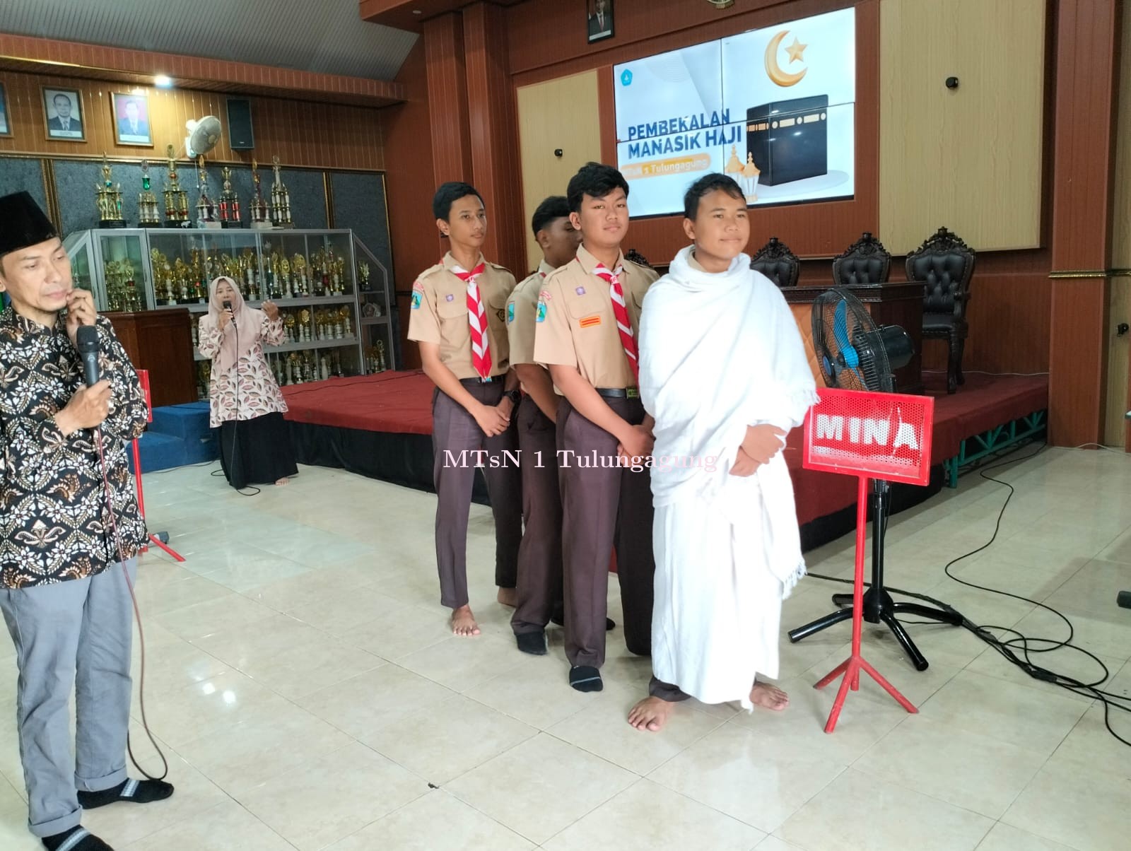 Serunya Pembekalan Manasik Haji untuk Siswa Matsaneta