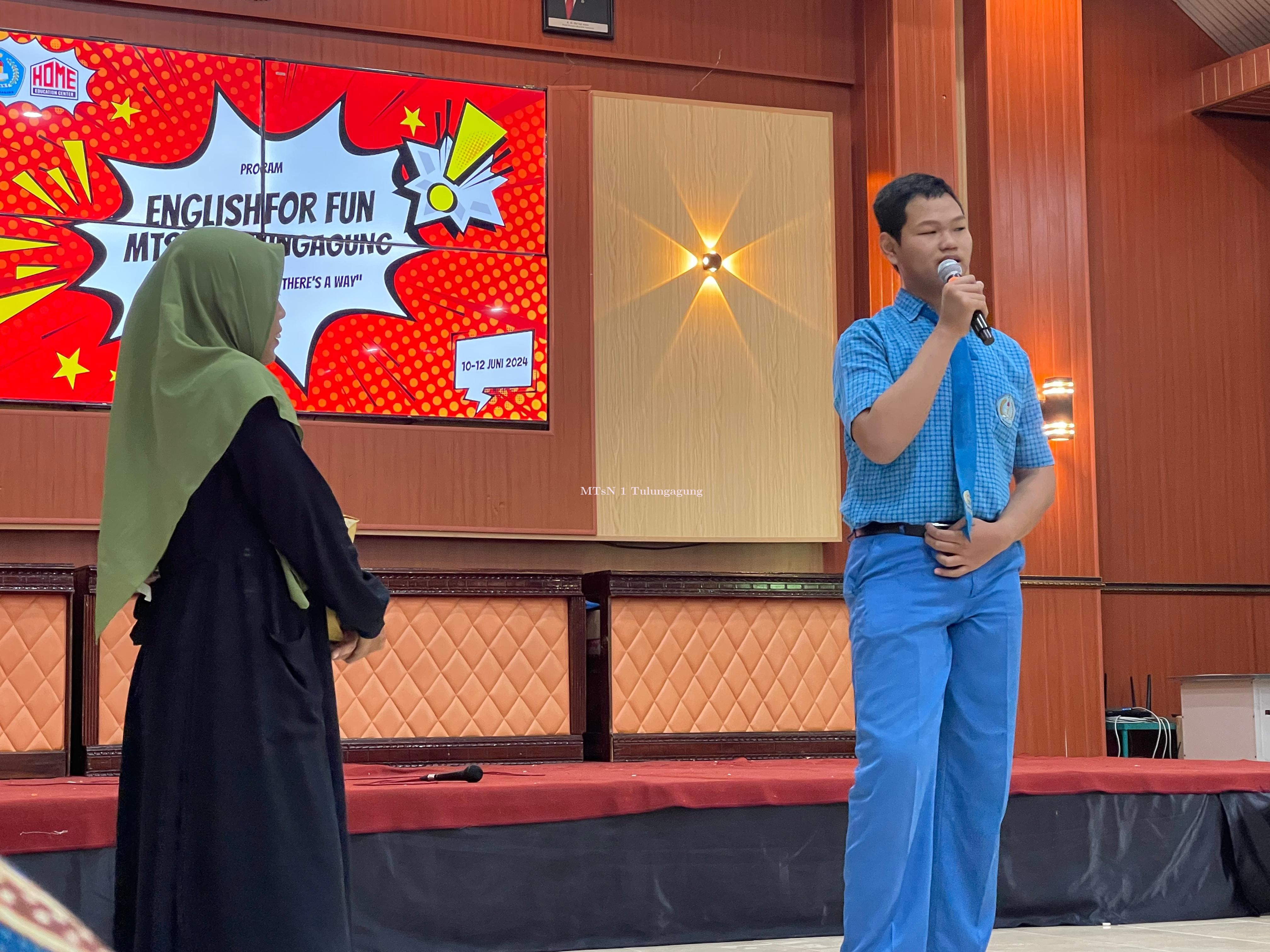 Akhiri English Camp, Tampilkan Role Play Berbahasa Inggris