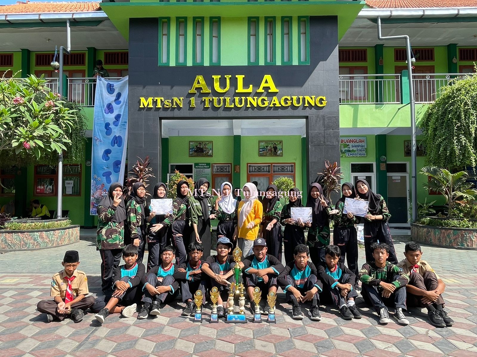 Raih Lima Juara dalam Classmeeting, Kelas 7K Dinobatkan Juara Umum