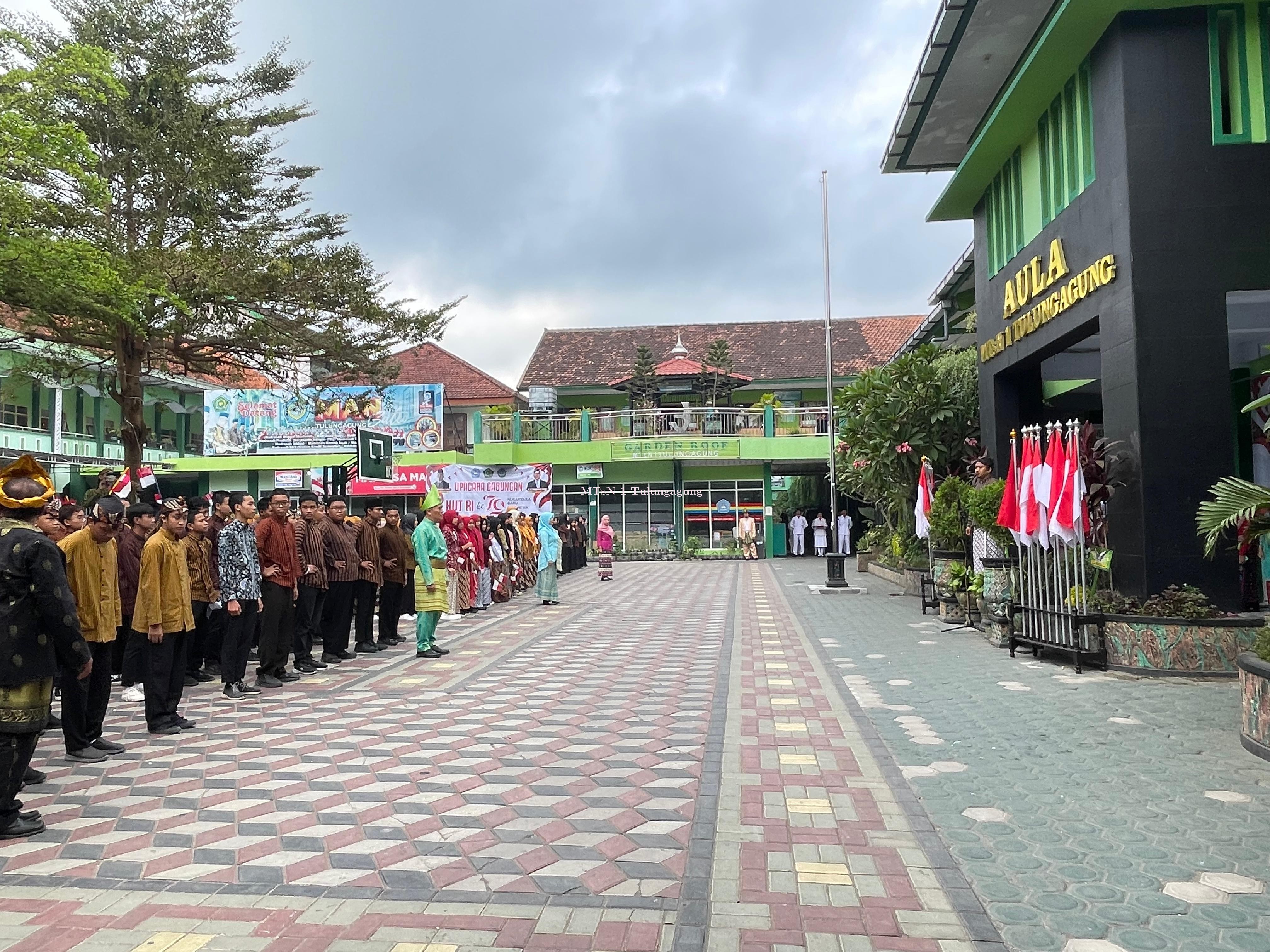 Matsaneta - Mantasa Gelar Upacara Gabungan Peringatan HUT ke-79 RI