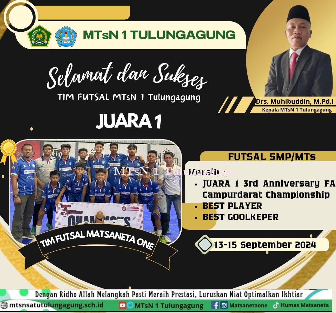 Keren Banget! Tim Futsal Matsaneta Juara I 3rd FA Campurdarat Championship