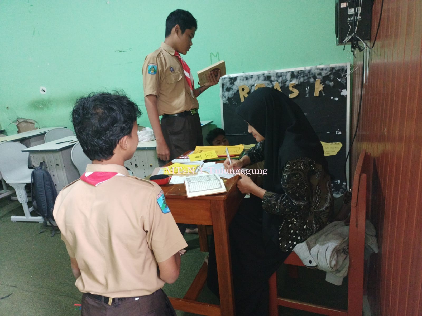 Giat Sabtu Pagi: BTQ Metode Follow the Line dan Irama Rost