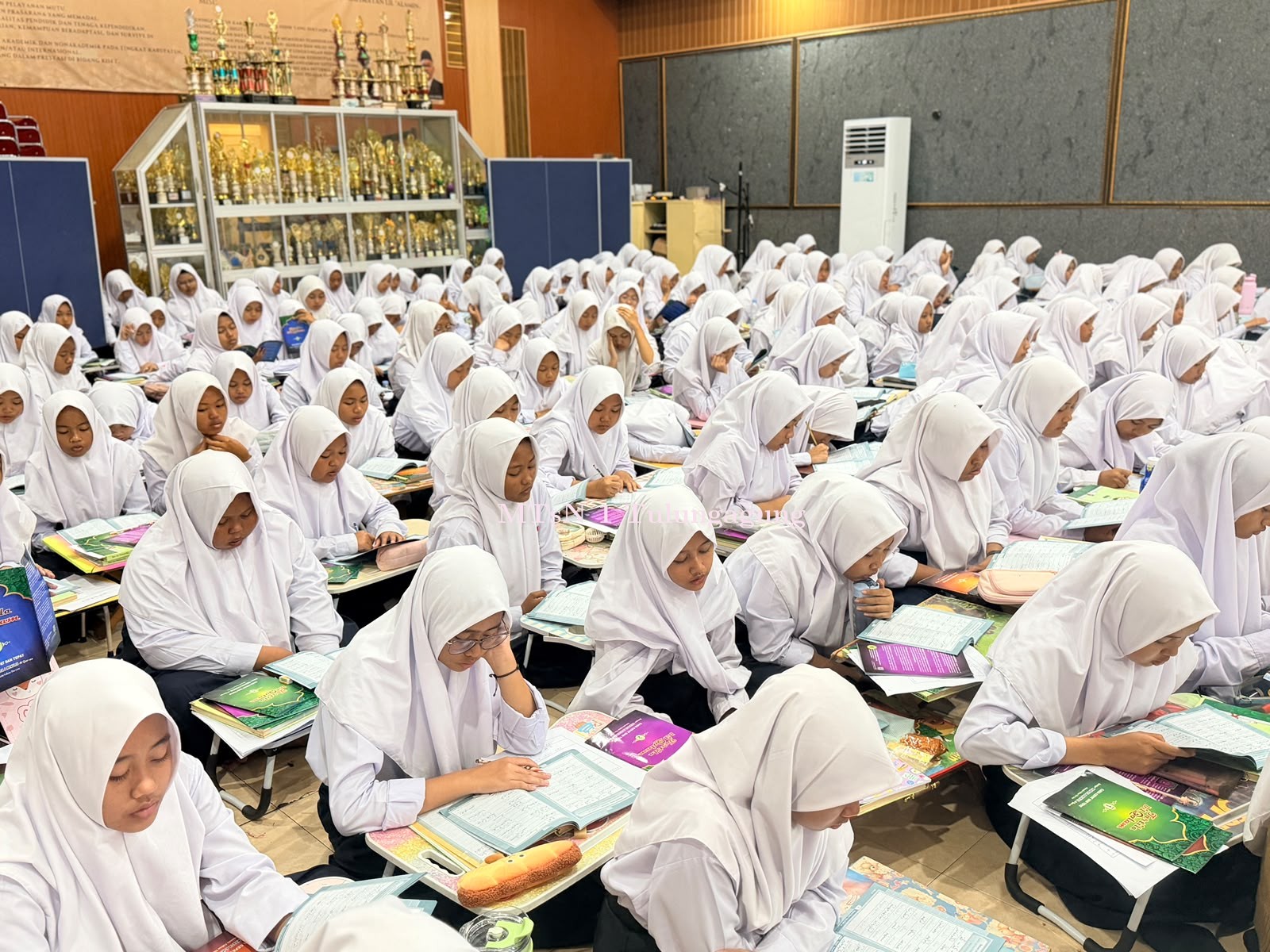 Kenalkan Program Madrasah, Murid Kelas 7 Ikuti Diklat BTQ