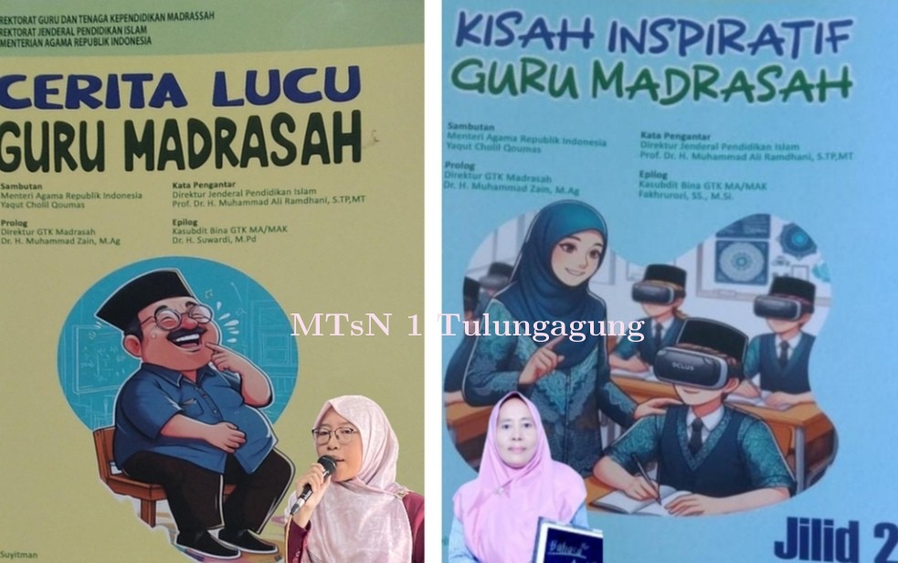 Dua Guru Matsaneta Berkontribusi Menulis Buku Kisah Inspiratif dan Cerita Lucu Guru  Madrasah