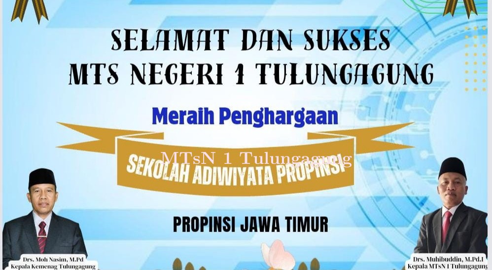 Sah! MTsN 1 Tulungagung Raih Predikat Sekolah Adiwiyata Provinsi Jawa Timur 2024