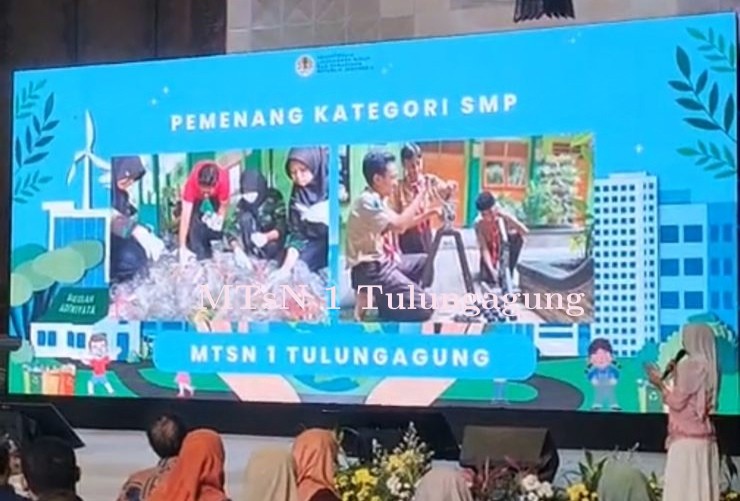 Keren! MTsN 1 Tulungagung Sabet Juara I Adiwiyata Photography Competition Kementerian Lingkungan Hid