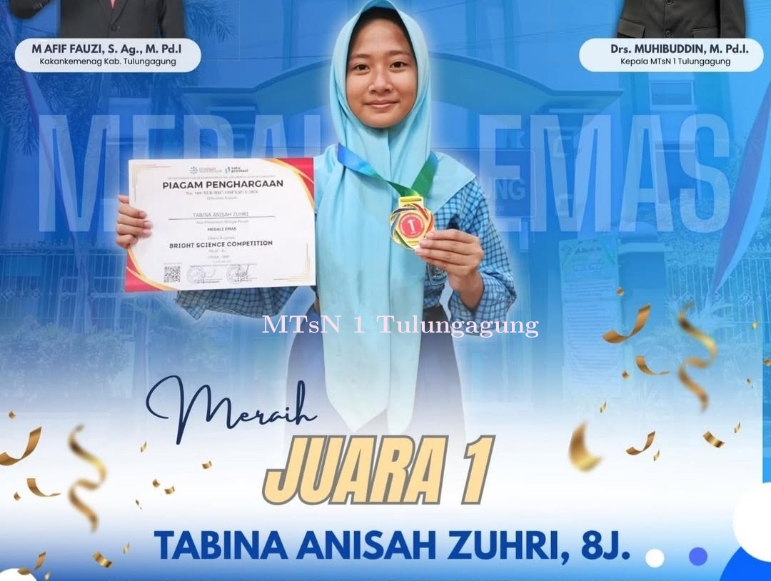 Medali Emas Matematika dan Fisika Bright Science Competition