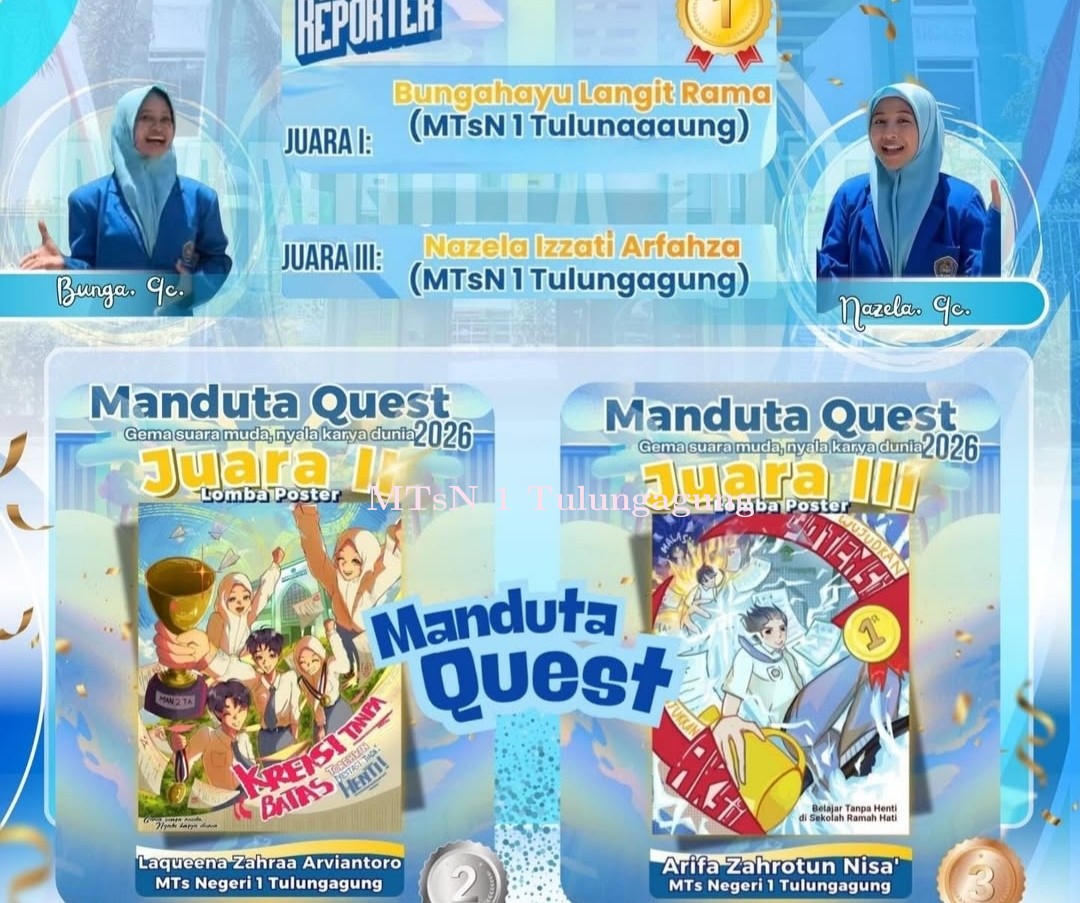 Boyong Juara II dan Juara III Lomba Poster