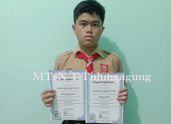 Mantab! Raih Medali Perak Biologi, Medali Perunggu Bahasa Inggris
