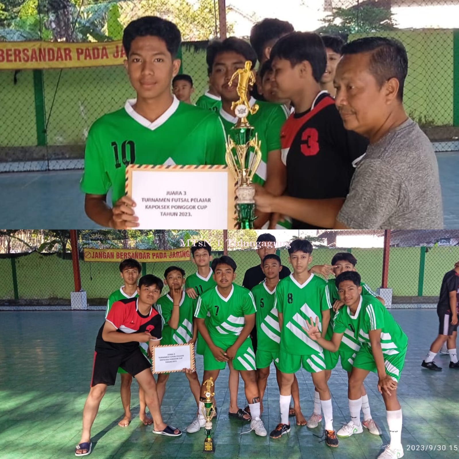 Mantab! Juara 3 Futsal di Blitar