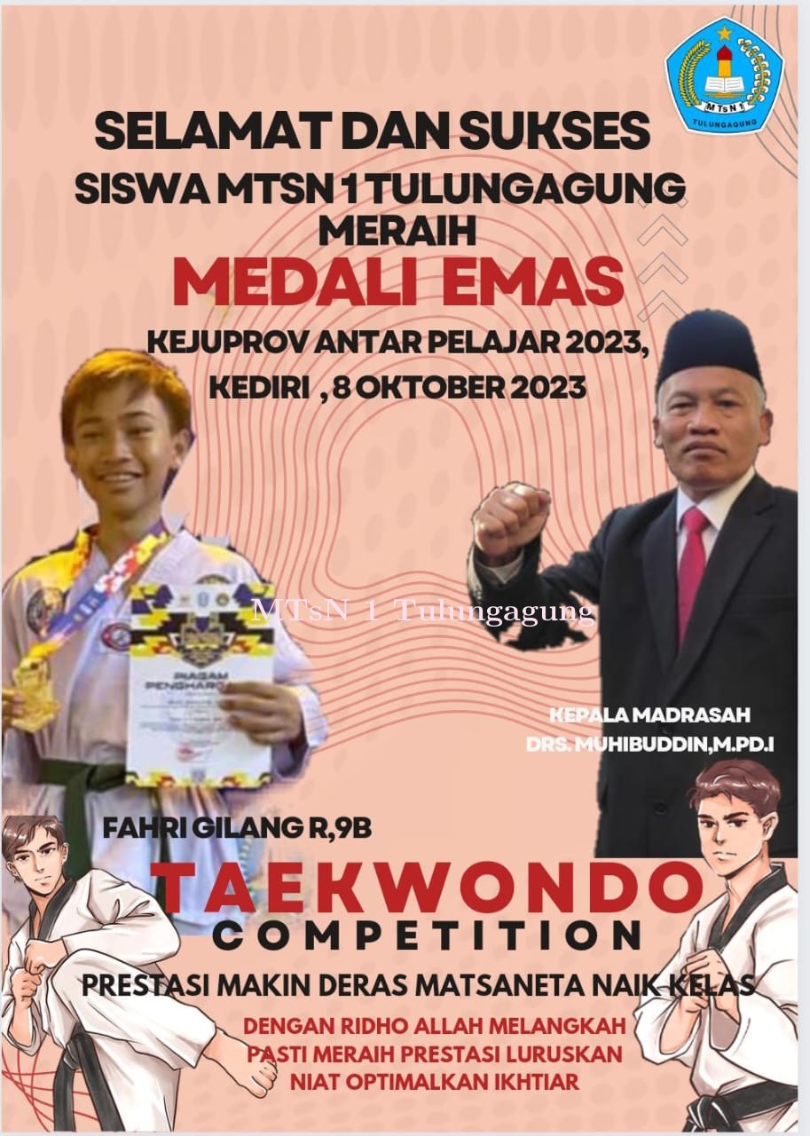 Lagi, Siswa Matsaneta Raih Medali Emas Kejurprov Taekwondo 