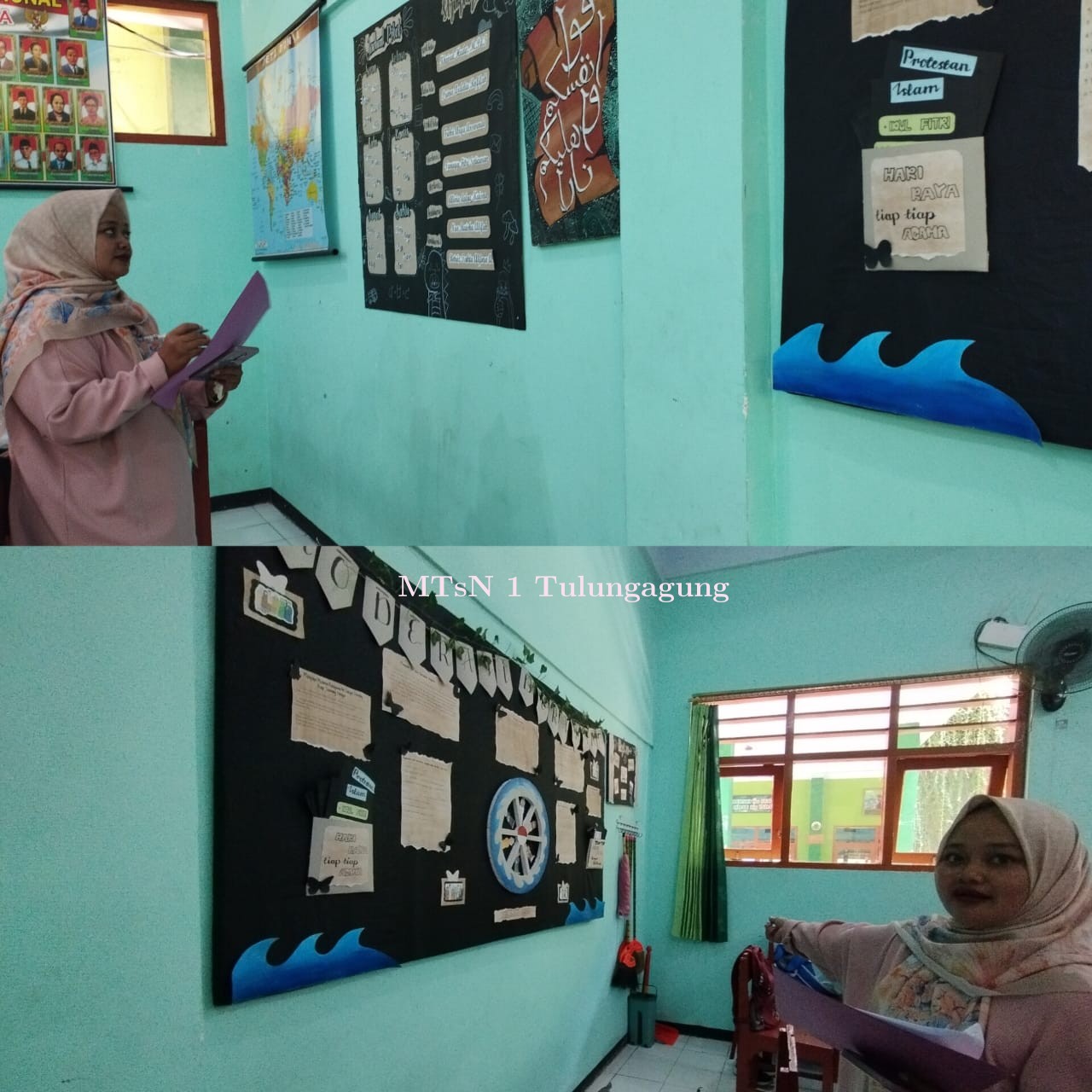 Hari Ketiga KTS, Penilaian Lomba Mading dan Kebersihan Kelas