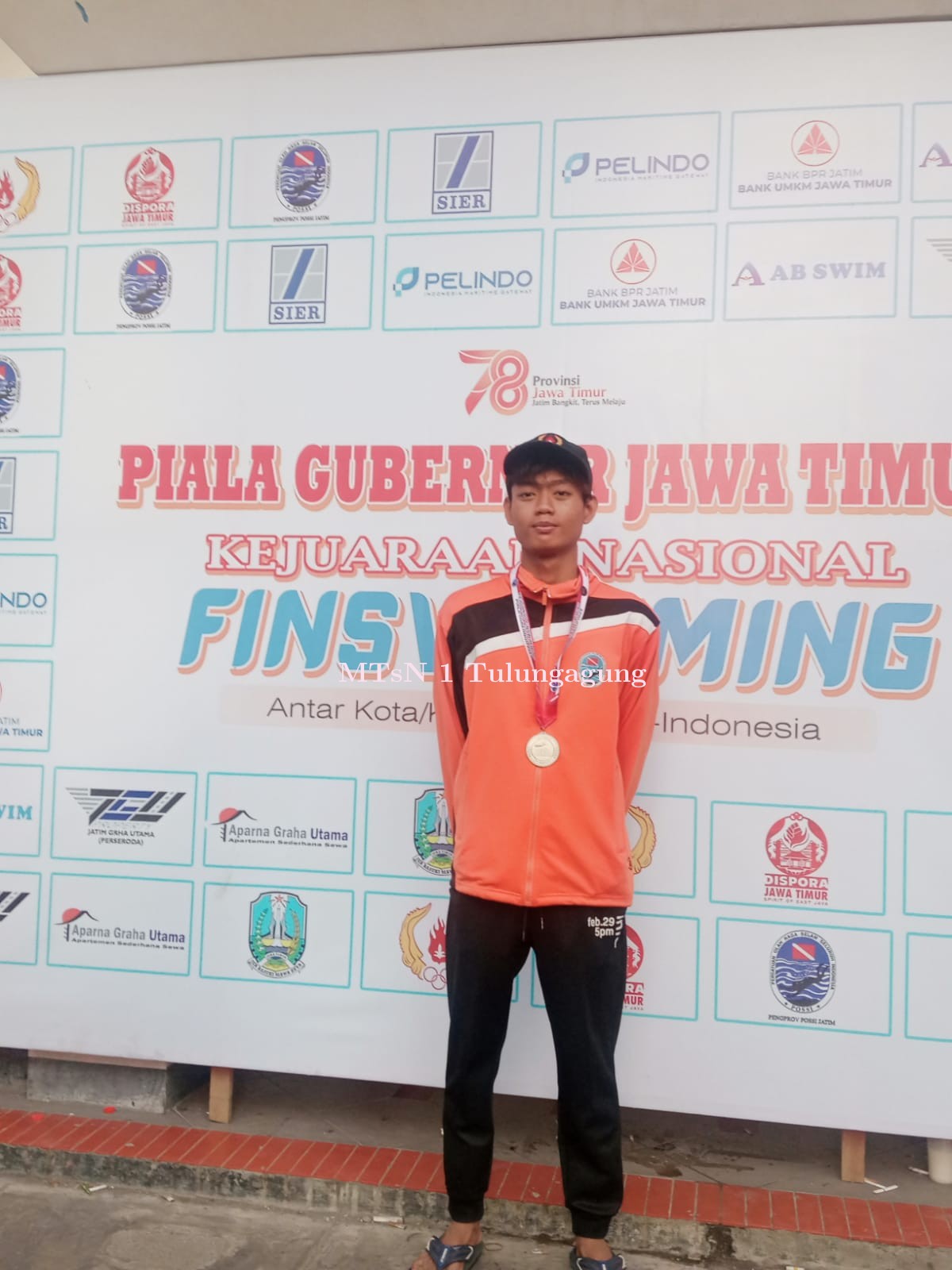 Memboyong Medali Perak Kejuaraan Nasional Finswimming