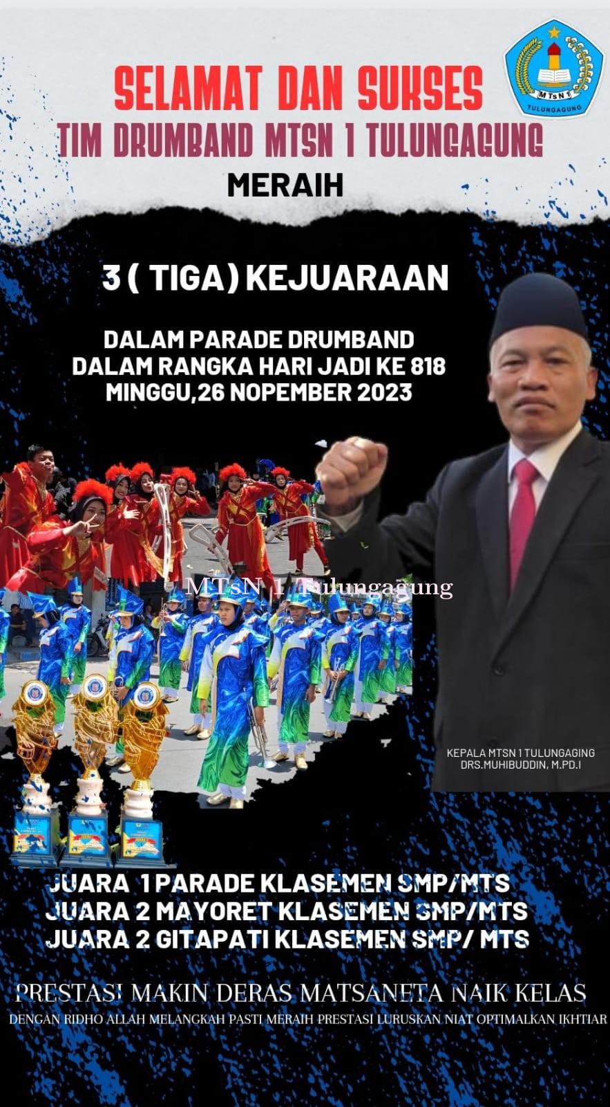 Juara 1 Parade, Juara 2 Gitapati dan Mayoret 