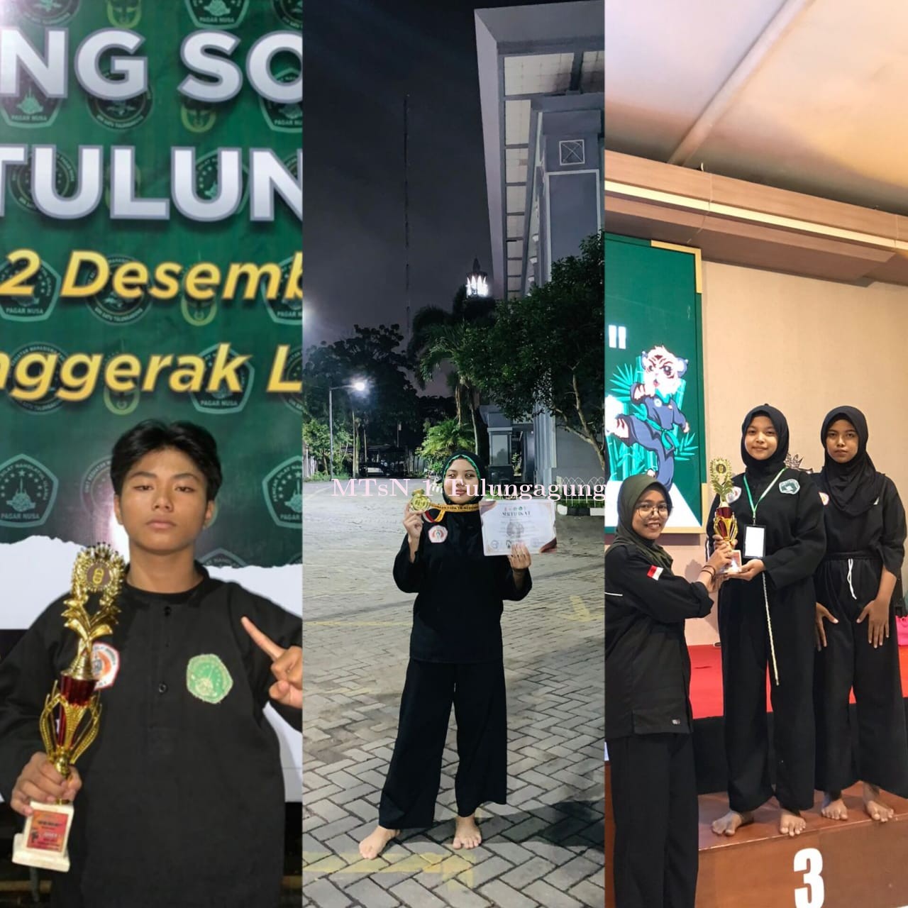 Tiga Atlit Matsaneta  Raih Juara Pencak Silat Lintang Songo Cup II  Se - Jawa Bali