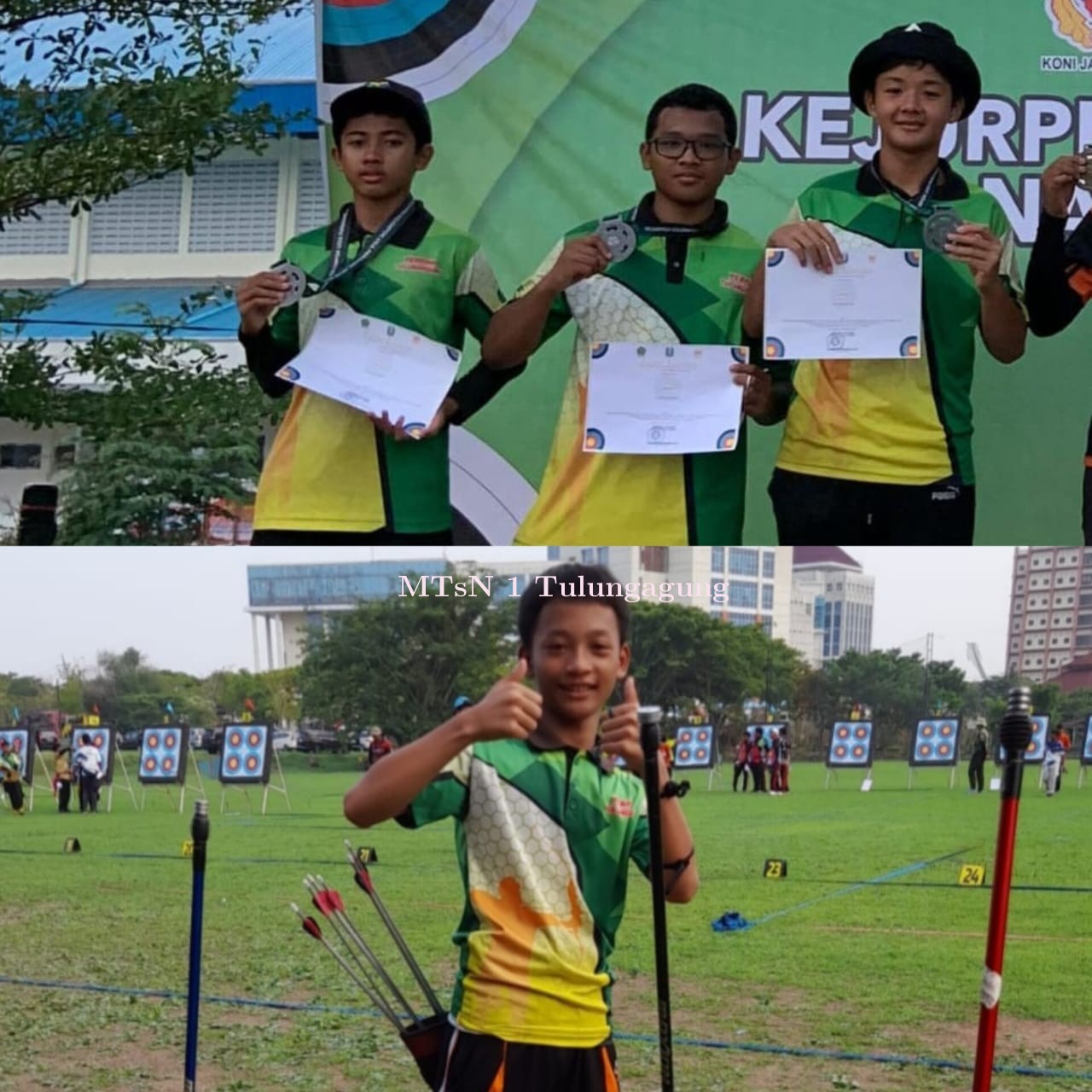 Lagi, Dua Siswa Ini Juara Panahan Kejurprov