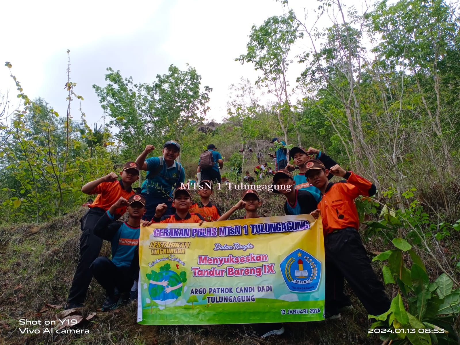 Giat Tandur Bareng  di Argo Pathok Candi Dadi 