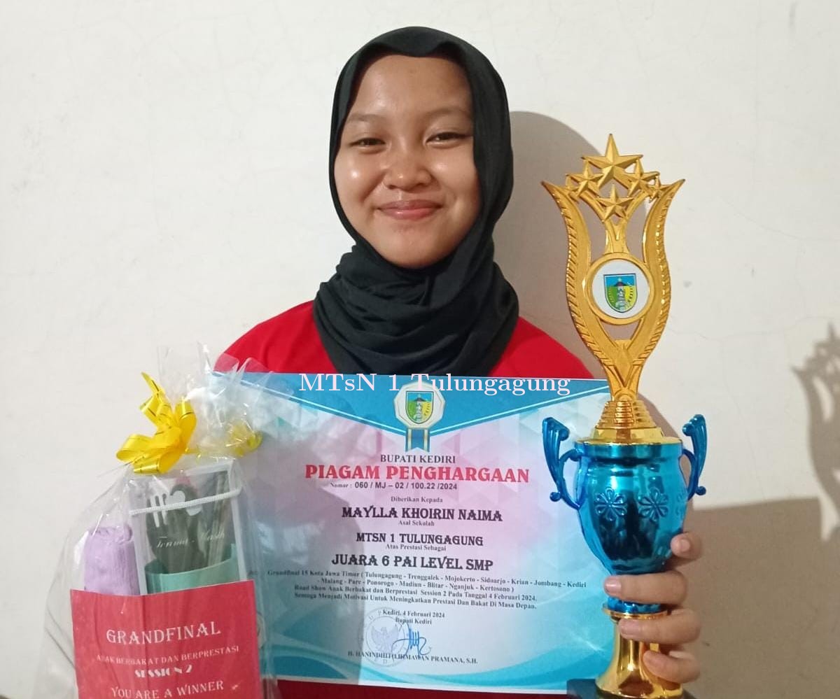 Juara 6 Kompetisi PAI Level SMP/MTs Tingkat Jatim