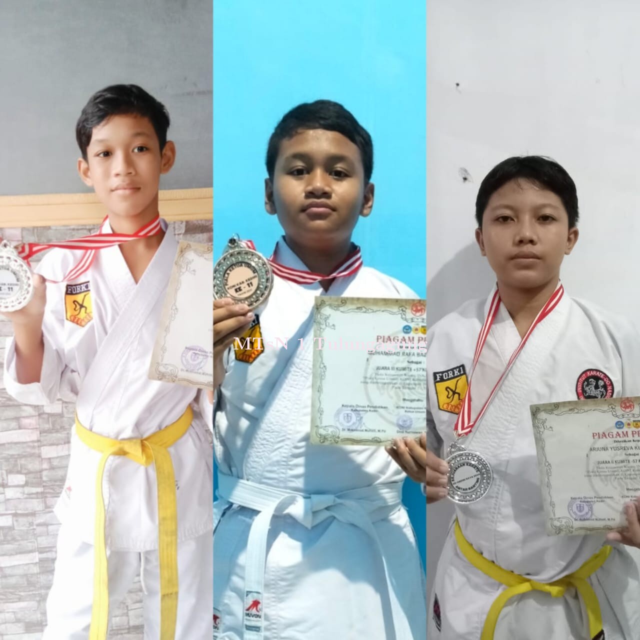 Karate Full Juara di Piala Ketua KONI Kediri