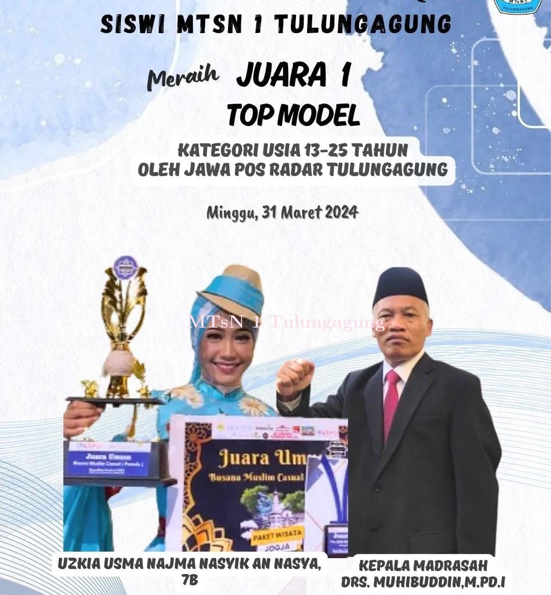 Juara I Top Model Jawa Pos Radar Tulungagung