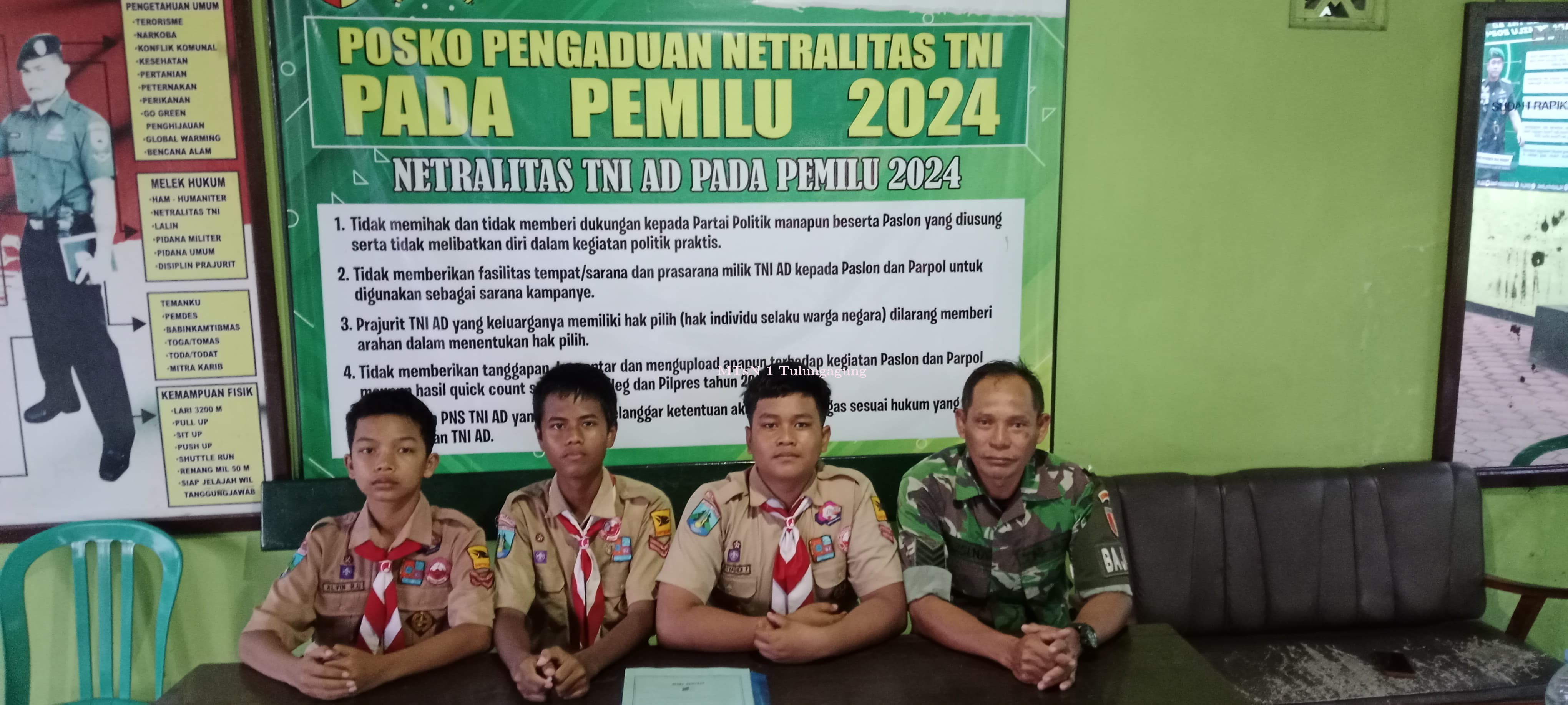 Scout Matsaneta Long March Menyisir Tiga Kecamatan