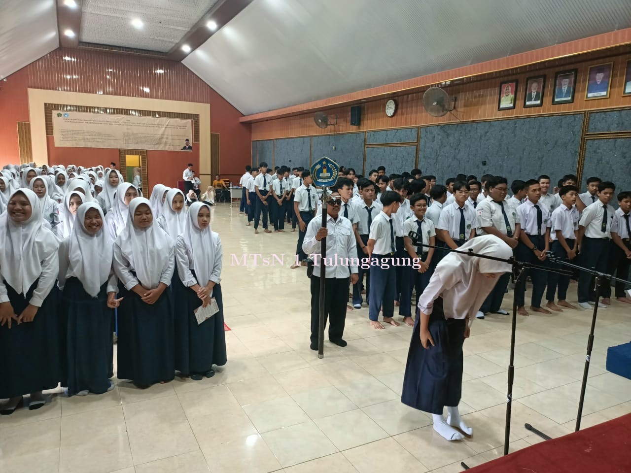 Gladi Persiapan Wisuda Purnawiyata Kelas IX