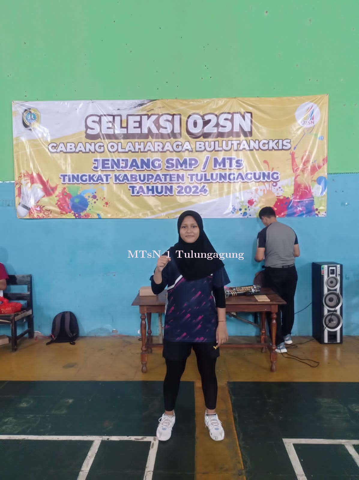 Keren! O2SN Kabupaten, Siswi Matsaneta Sabet Juara I Bulutangkis Putri