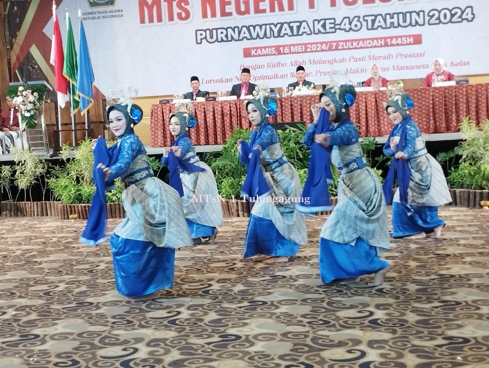 Paskib, Sekar Wangi, dan Padus Penopang Sukses Purnawiyata Matsaneta ke-46