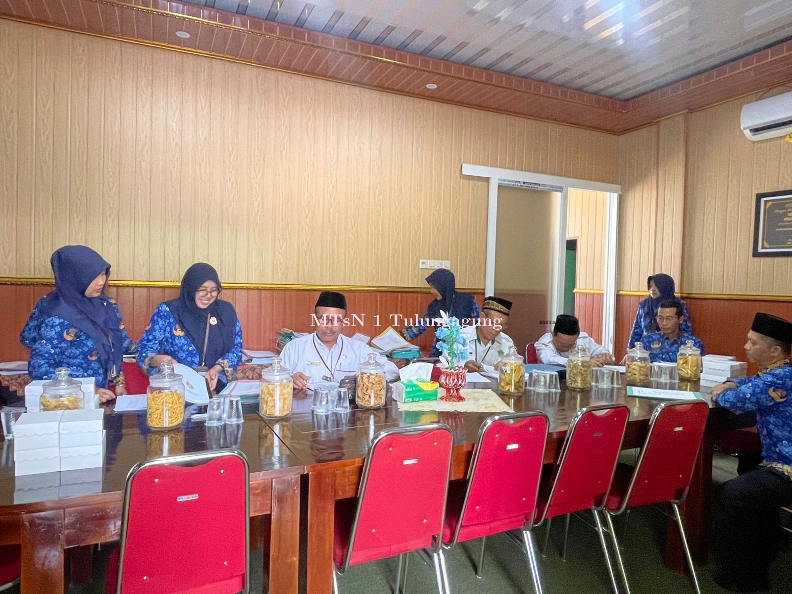 Visitasi  Tim Juri Lomba Tata Kelola Madrasah