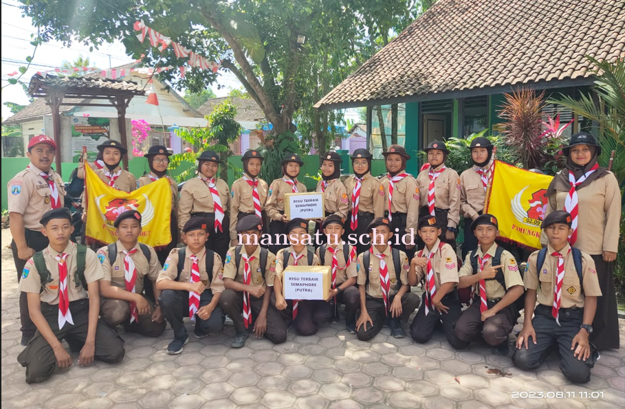 Prestasi Matsaneta One di Giat Penjelajahan Penggalang Kwarran Boyolangu